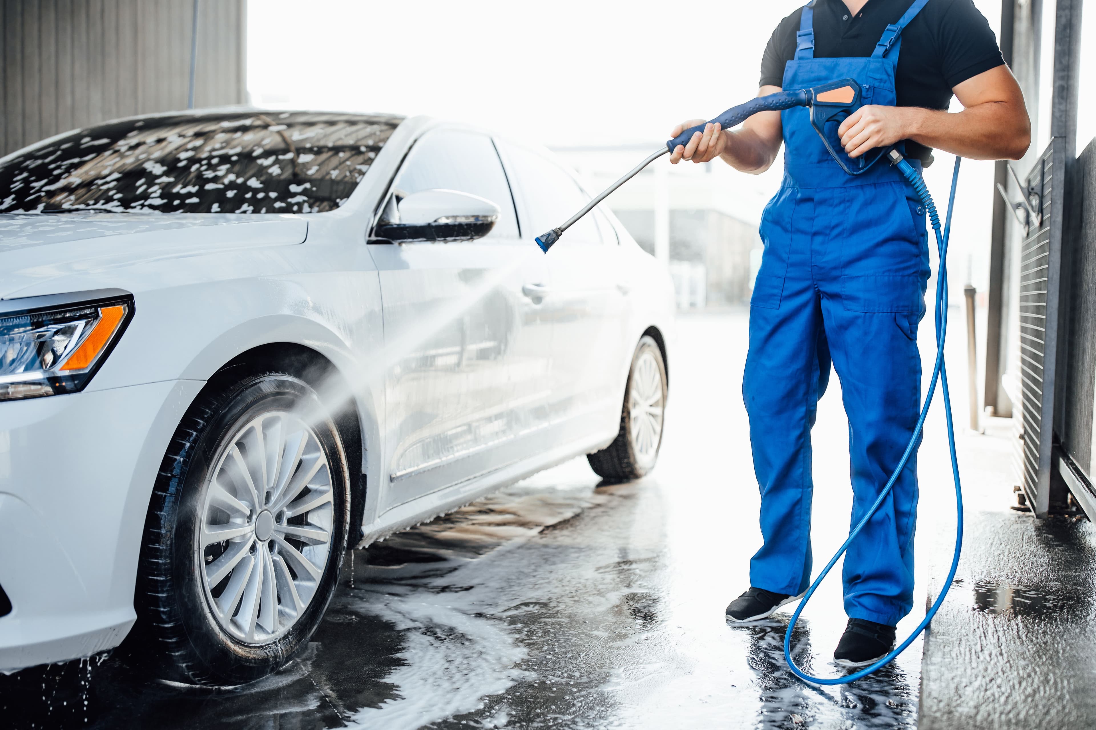 Professional car wash service